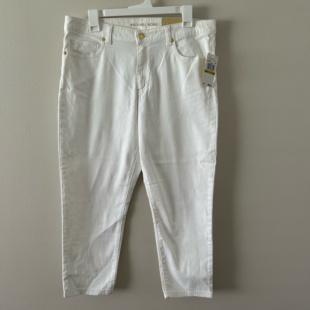Michael Kors Izzy Cropped Skinny Pants